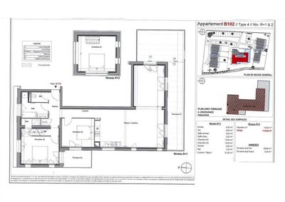 Acheter un appartement neuf type t4 avec terrasse de 45 m² à La Teste de Buch 