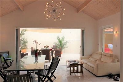 Maison à louer à la semaine pour les vacances proche plage avec 3 chambre possibilité de 6 à 9 couchages à Arcachon quartier Aiguillon 